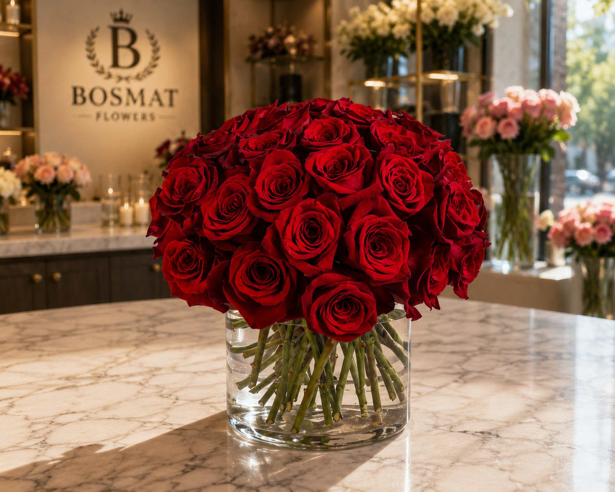 Anniversary Flowers by Bosmat Flowers