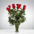 Long-Stem Red Roses