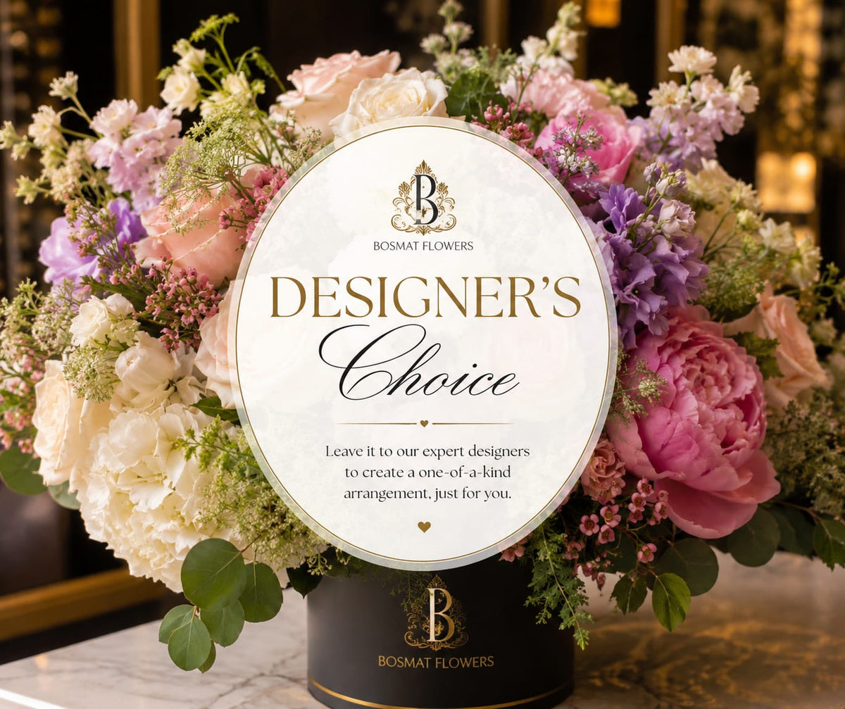 Designer's Choice (Hand Held Bouquet) — Bosmat Flowers