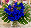 The Majestic Blue Rose Bouquet — Bosmat Flowers