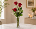 Three Rose Elegance — Bosmat Flowers